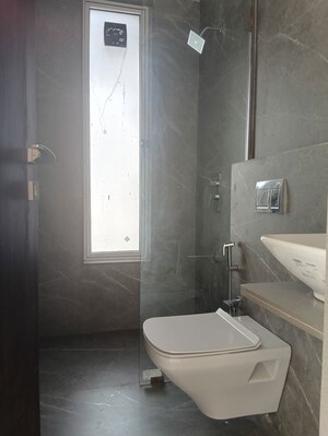 Bathroom in 3 BHK Apartment at Kabra Garnet, Malad West – for Rent