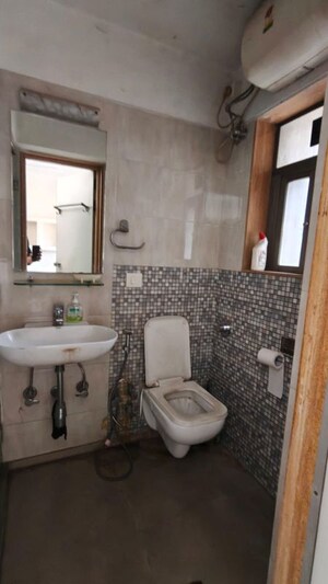 Bathroom in 3 BHK Apartment at Chembur – for Rent