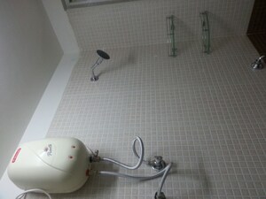 Bathroom in 2 BHK Apartment at Ozone Evergreens, Harlur – for Rent