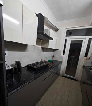 Kitchen in 3 BHK Apartment at Sunshine Enclave, Vip Road – for Rent