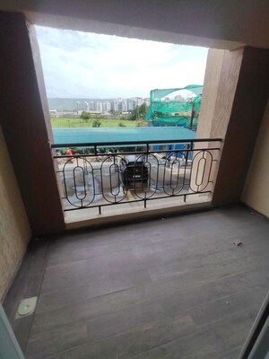 Balcony in 2 BHK Apartment at Nyati Exuberance 1, Undri – for Rent
