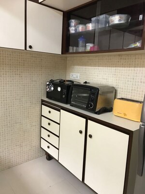 Kitchen in 2 BHK Apartment at Atlas Skywalker CHS, Andheri West – for Rent