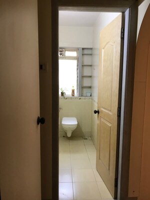 Bathroom in 2 BHK Apartment at Atlas Skywalker CHS, Andheri West – for Rent
