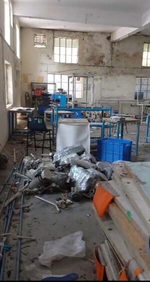  Industrial Plot – Exterior View View at Resham Majri Grant - for Rent