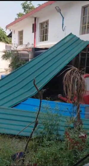  Industrial Plot – Exterior View View at Resham Majri Grant - for Rent