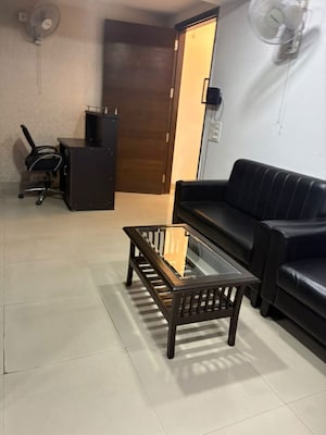 Staircase in 4 BHK Builder Floor at Defence Colony – for Sale