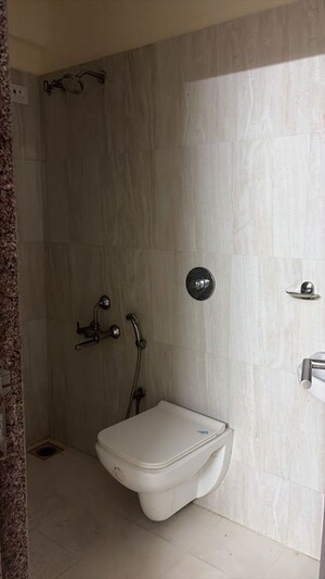 Bathroom in 2 BHK Apartment at Anant Metropolis Insignia Towers, Kasarvadavali – for Rent