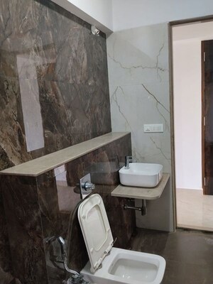 Bathroom in 2.5 BHK Apartment at ND Palai Towers, Goregaon West – for Rent