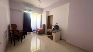 Living Room in 4 BHK Apartment at Thaltej – for Rent