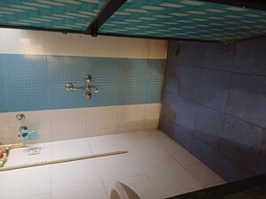 Bathroom in 1 BHK Apartment at Krishna Residency Ghansoli, Ghansoli – for Rent
