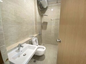 Bathroom in 3 BHK Apartment at Adani Ten BKC, Bandra East – for Sale