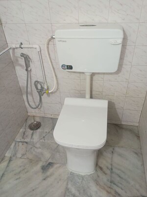 Bathroom in 1 BHK Apartment at Tirupati Regalia, Vishrantwadi – for Rent