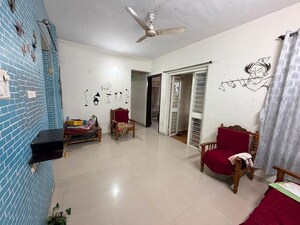 Living Room in 2 BHK Apartment at Krisala Krisanta Skyline, Dehu Road – for Rent