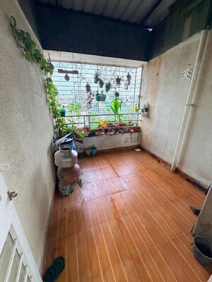 Balcony in 2 BHK Apartment at Krisala Krisanta Skyline, Dehu Road – for Rent