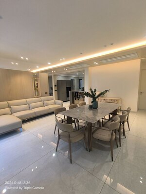 Living Room in 4 BHK Apartment at Uma Residences, Bhayli – for Sale