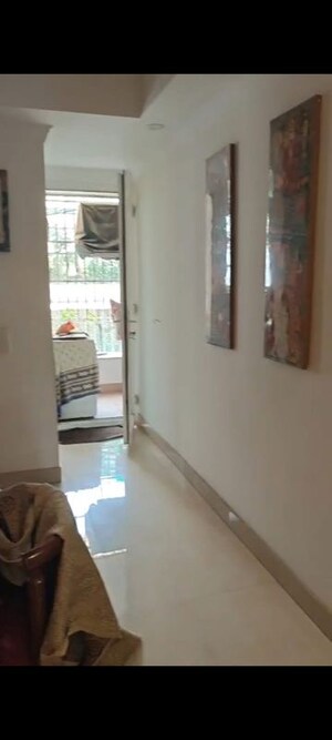 Building Lobby in 3 BHK Builder Floor at Chittaranjan Park – for Sale