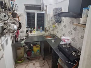 Kitchen in 3 BHK Apartment at Krishna Shivangan, Keshtopur – for Sale