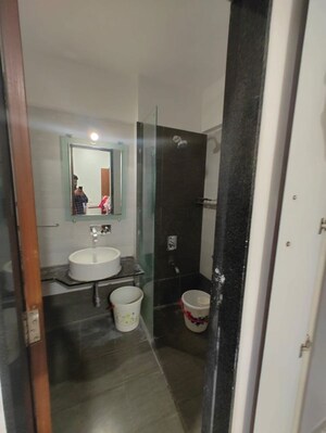 Bathroom in 2 BHK Apartment at Viva Hallmark, Bavdhan – for Rent