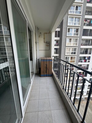 Balcony in 1 BHK Apartment at Godrej Nurture Electronic City, Electronic City Phase I – for Rent