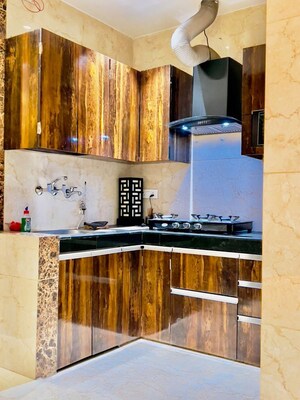 Kitchen in 2 BHK Builder Floor at Subhash Nagar – for Rent