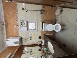 Bathroom in 2 BHK Builder Floor at Lajpat Nagar ii – for Rent