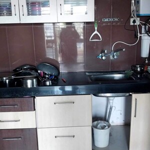 Kitchen in 2 BHK Builder Floor at Sai Villa Ravet, Ravet – for Rent