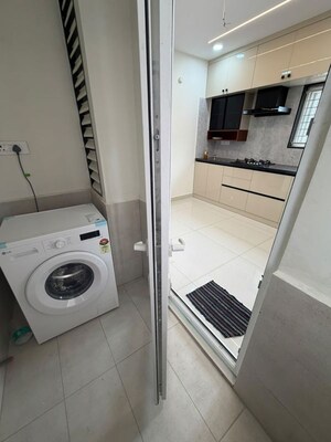 Bathroom in 3 BHK Apartment at ASBL Spectra, Financial District – for Rent