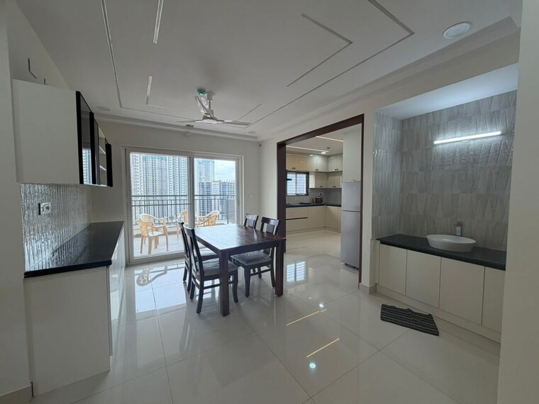 Living Room, asbl-spectra 3 Bedroom 2220 Sq.Ft. Apartment In Financial District Hyderabad 10643533
