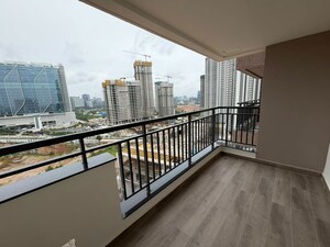 Balcony in 3 BHK Apartment at ASBL Spectra, Financial District – for Rent