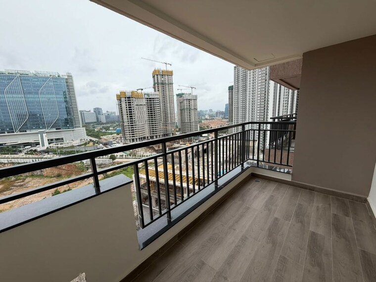 Balcony, asbl-spectra 3 Bedroom 2220 Sq.Ft. Apartment In Financial District Hyderabad 10643533