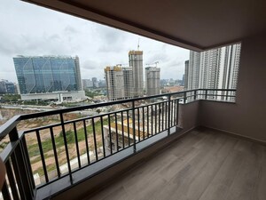 Balcony in 3 BHK Apartment at ASBL Spectra, Financial District – for Rent