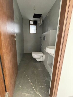 Bathroom in 3 BHK Apartment at Hubtown Seasons, Chembur – for Rent