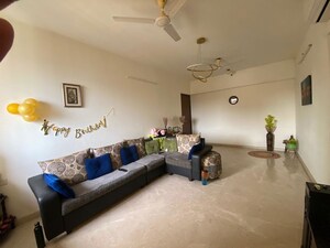 Living Room in 2 BHK Apartment at Soham Tropical Lagoon 4 Jacaranda, Ghodbunder Road – for Rent
