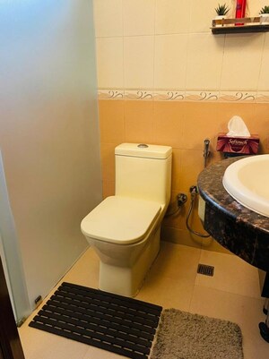 Washroom in 3 BHK Apartment at Shivalik Colony – for Sale