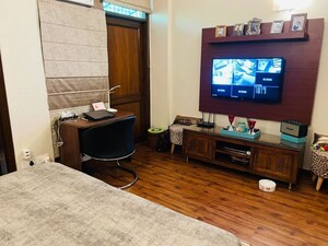 Living Room in 3 BHK Apartment at Shivalik Colony – for Sale