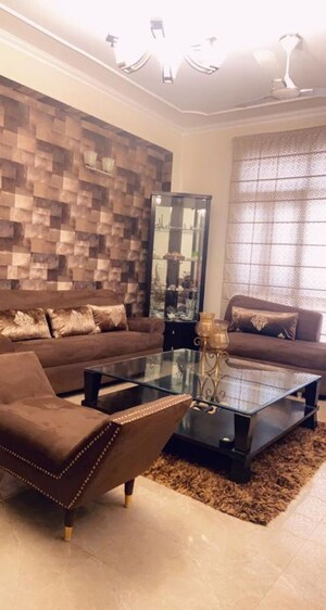 Living Room in 3 BHK Apartment at Shivalik Colony – for Sale