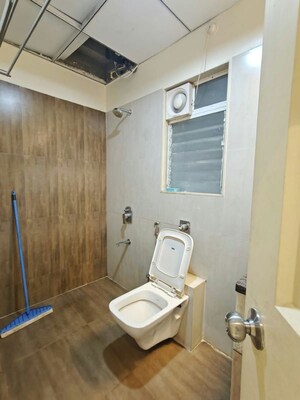 Bathroom in 2 BHK Apartment at Harmony Horizons, Ghodbunder Road – for Rent