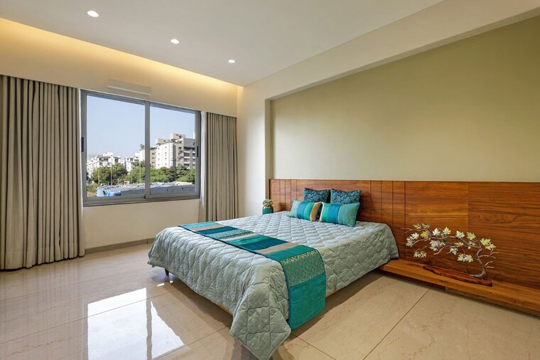 Bedroom, samanvay-solitaire 4 Bedroom 1710 Sq.Ft. Apartment In Vasna Bhayli Road Vadodara 10643274