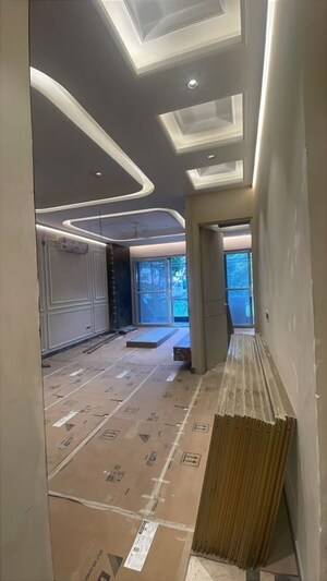 Building Lobby in 3 BHK Builder Floor at Chittaranjan Park – for Sale