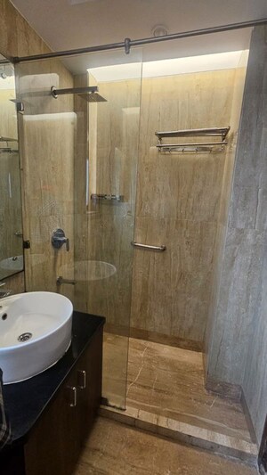 Bathroom in 3 BHK Builder Floor at New Rajinder Nagar – for Rent