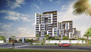 3 BHK Apartment – Exterior View View at Khajaguda - for Sale