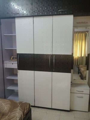 Kitchen in 1 BHK Apartment at Lalani Residency, Kavesar – for Rent