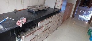 Kitchen in 3 BHK Apartment at Karia Konark Campus, Viman Nagar – for Rent