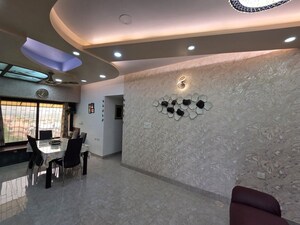 Hall in 3 BHK Penthouse at Vasundhara Enclave – for Sale