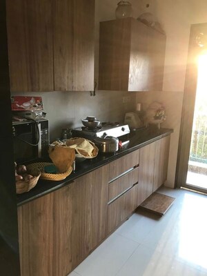 Kitchen in 2 BHK Apartment at Lodha Splendora, Ghodbunder Road – for Rent