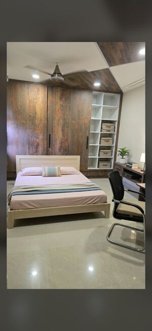 Bedroom in 3 BHK Apartment at SMR Vinay Iconia Phase II, Kondapur – for Rent