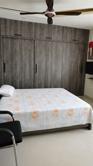 Bedroom in 3 BHK Apartment at SMR Vinay Iconia Phase II, Kondapur – for Rent