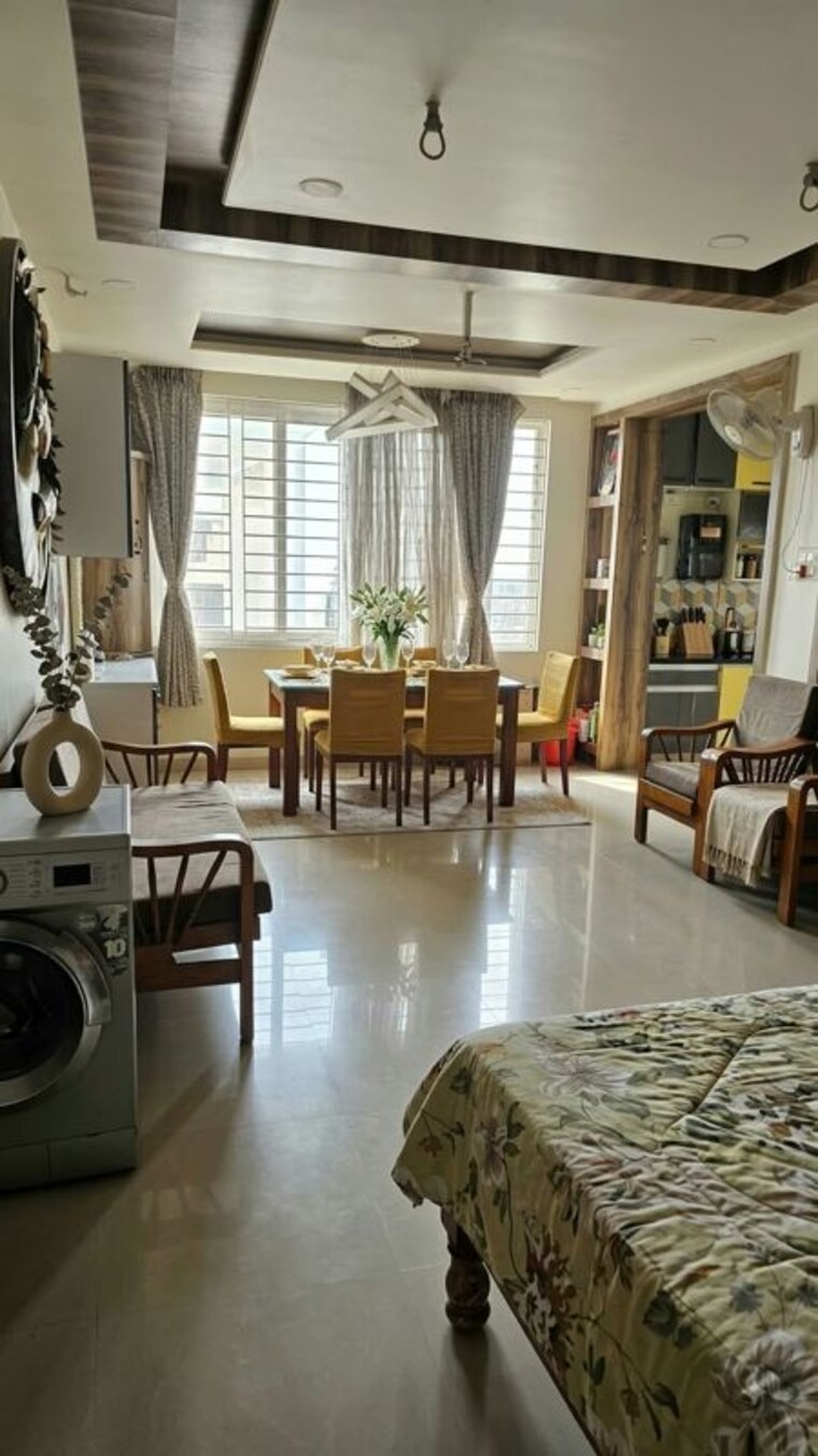Living Room, smr-vinay-iconia-phase-ii 3 Bedroom 1925 Sq.Ft. Apartment In Kondapur Hyderabad 10643624