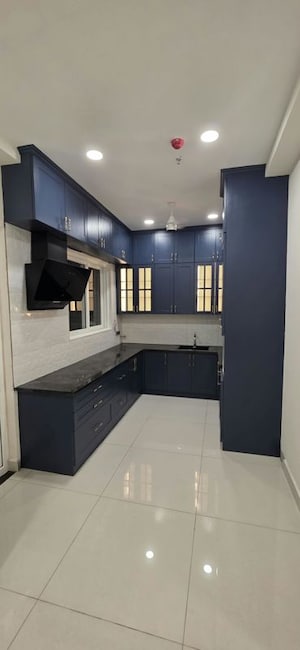 Kitchen in 3 BHK Apartment at Candeur Crescent, Serilingampally – for Rent