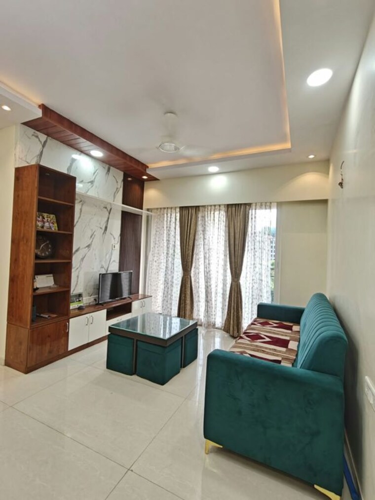 Living Room, uma-acropolis-and-neopolis 1 Bedroom 500 Sq.Ft. Apartment In Ghodbunder Road Thane 10643655